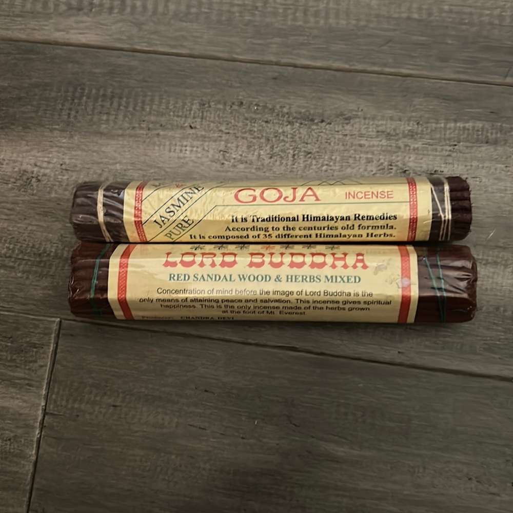 Lord Buddha and Goja Incense